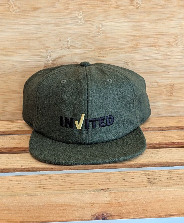 "INVITED" Wool Cap